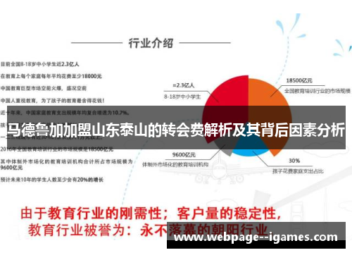 马德鲁加加盟山东泰山的转会费解析及其背后因素分析