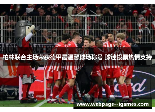 柏林联合主场荣获德甲最温馨球场称号 球迷投票热情支持